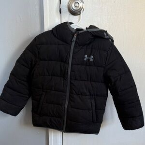 Under Armour Kids Black Puffer Jacket